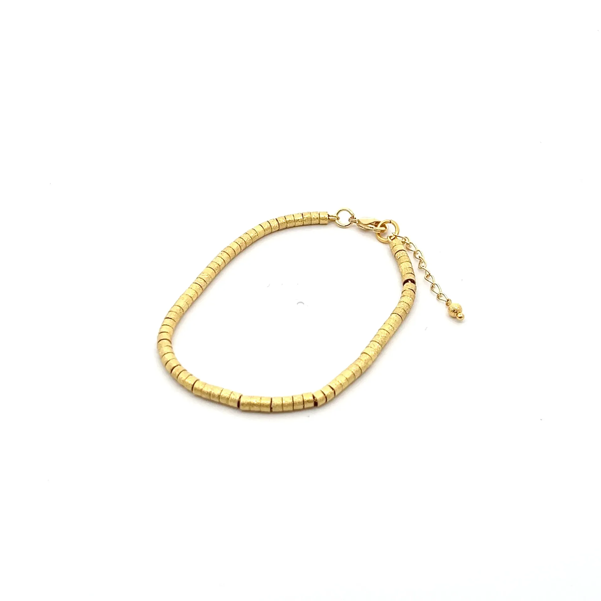 [BF015G] Tube Bracelet (Placcato Oro)