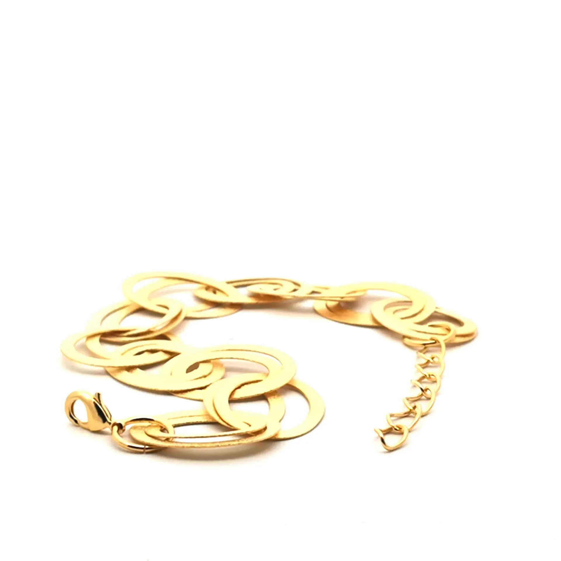 [BF009G] Double Leonora Bracelet (Gold Plated)