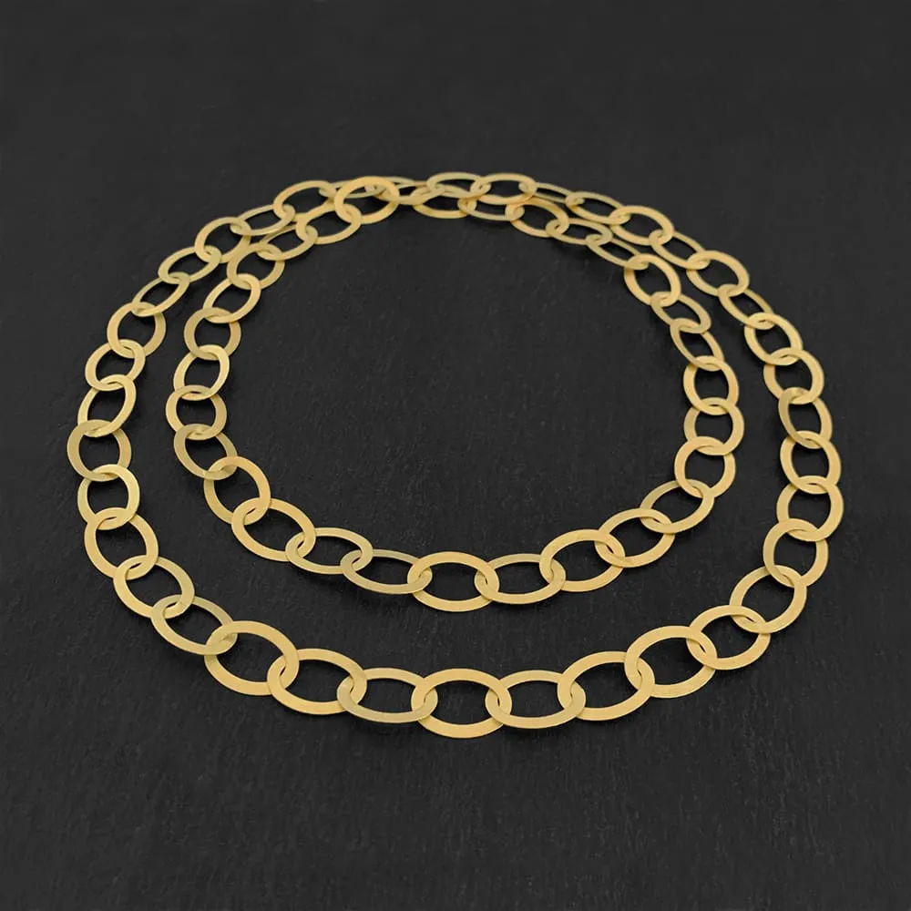 [CF006G] Leonora Necklace (Gold Plated)