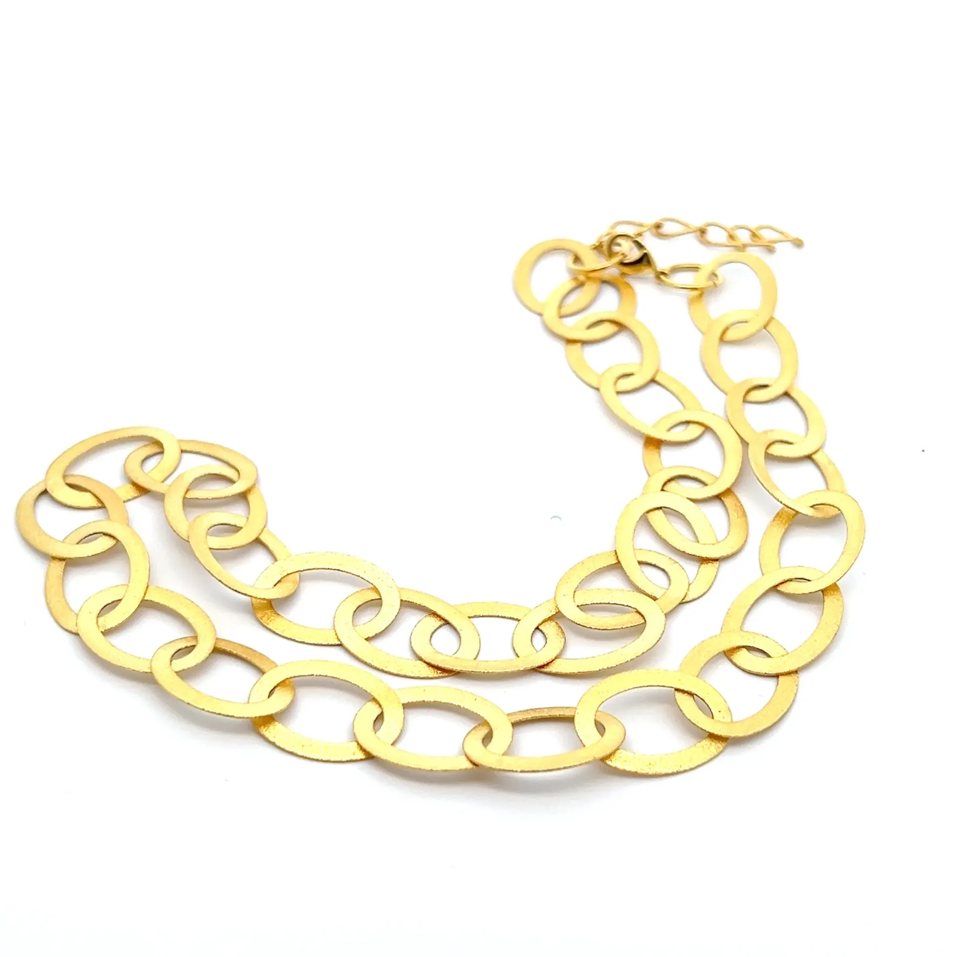 [CF004G] Leonora Short Necklace (Gold Plated)